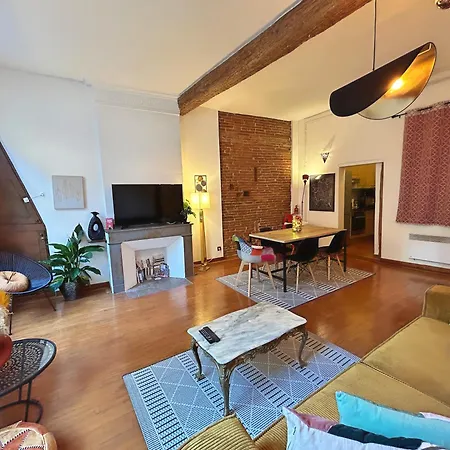L'ambrée  - Terrasse - Calme - Wifi - Plein Centre - Atypique Apartamento *