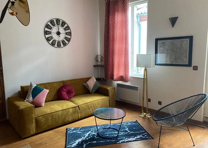 L'ambrée  - Terrasse - Calme - Wifi - Plein Centre - Atypique Apartamento *